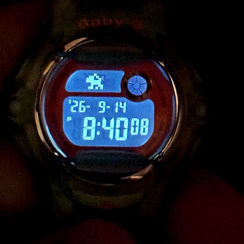 Casio Baby-G BG-169R Lime Green Translucent Digital Data Bank 200M Womens Watch