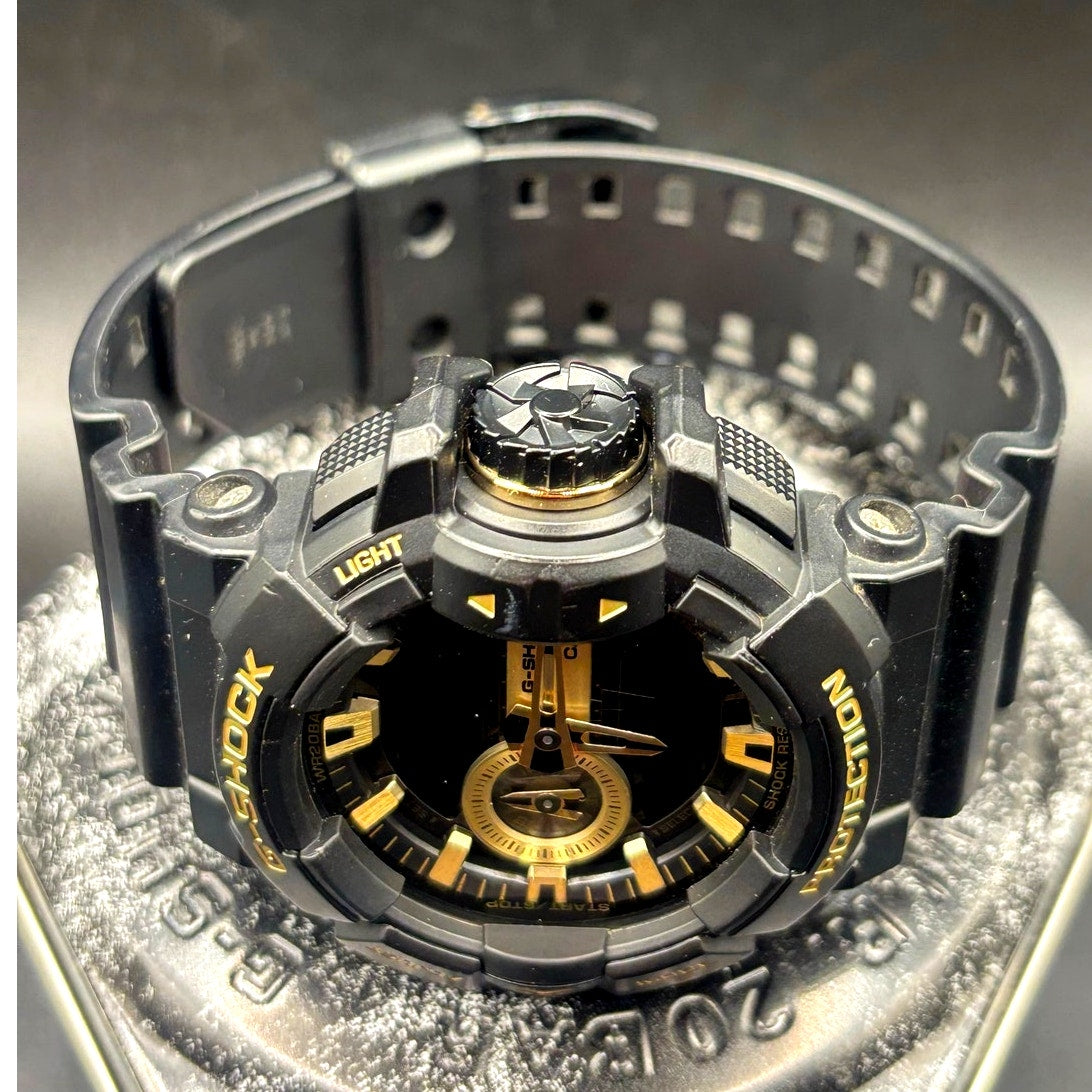 Casio G-Shock GA-400GB-1A9 Black Gold Analog Digital Men’s Watch 55mm