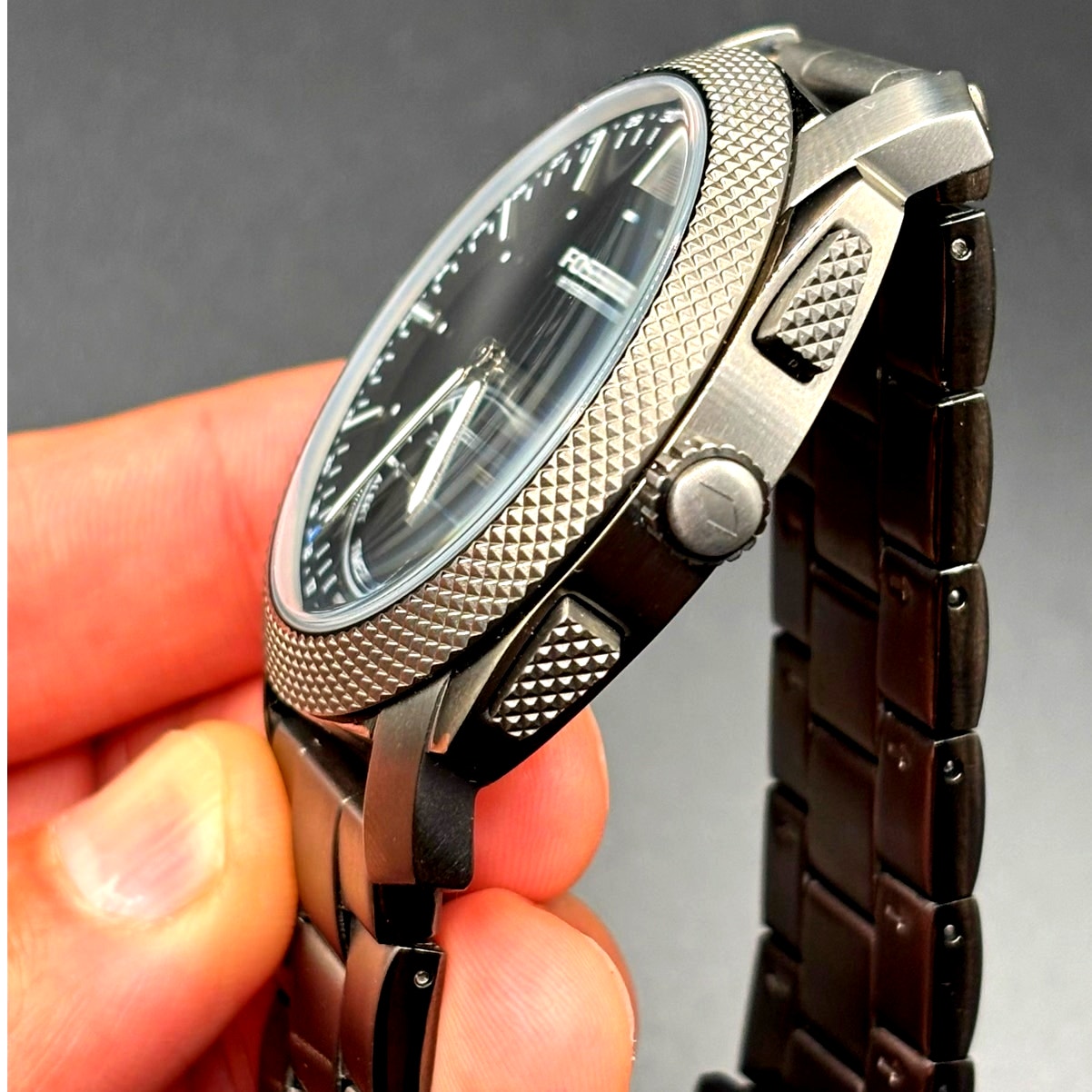 Fossil Q FTW1166 Machine Hybrid Smartwatch Black Steel 45mm Men’s Watch