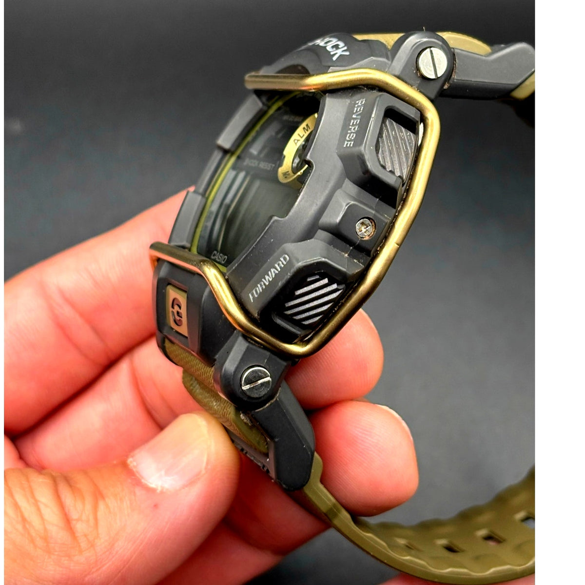 Casio G-Shock GD-400-9 Olive Green Digital World Time Men's Watch