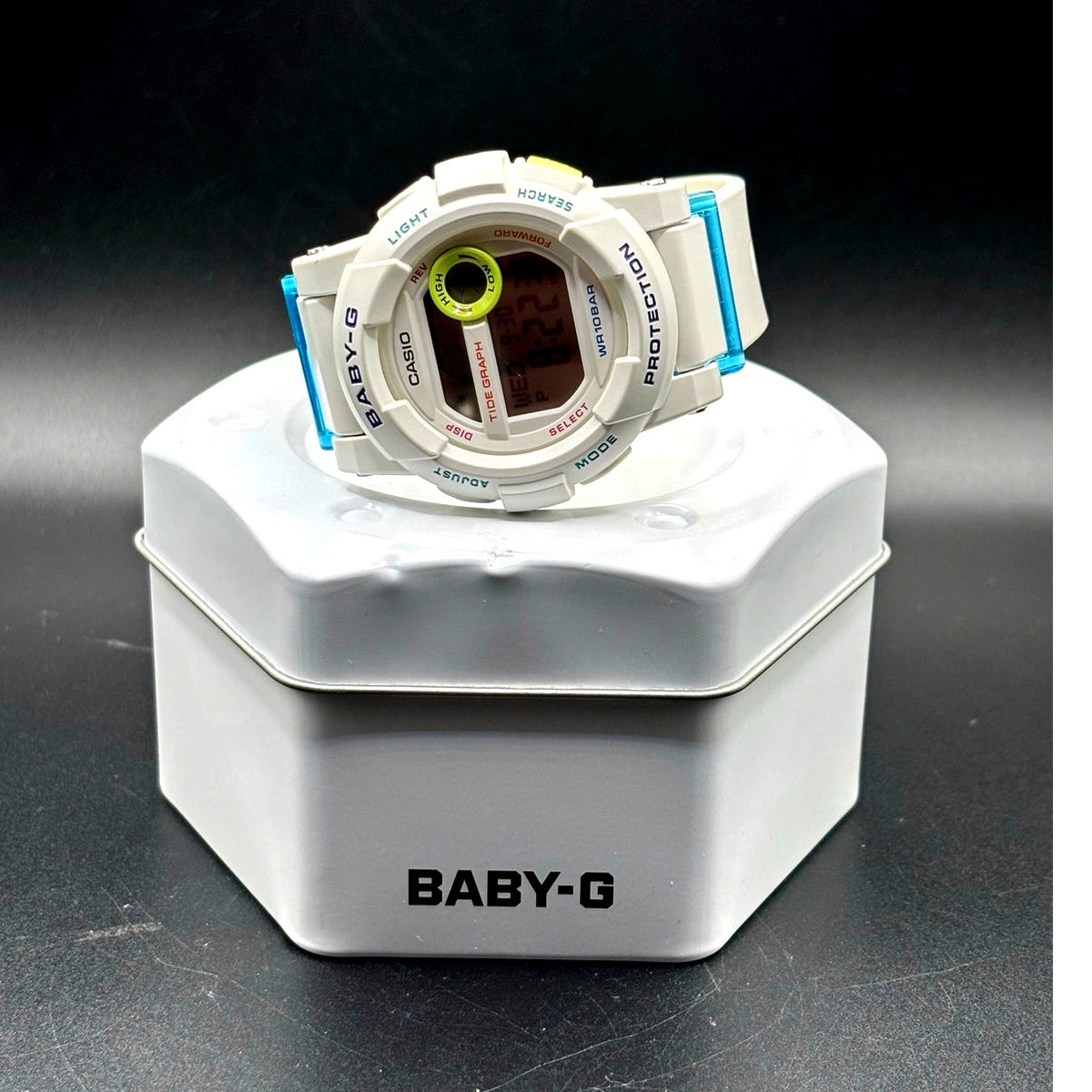 Casio Baby-G G-Lide BGD-180FB-7 White Tide Graph Digital Watch 100M