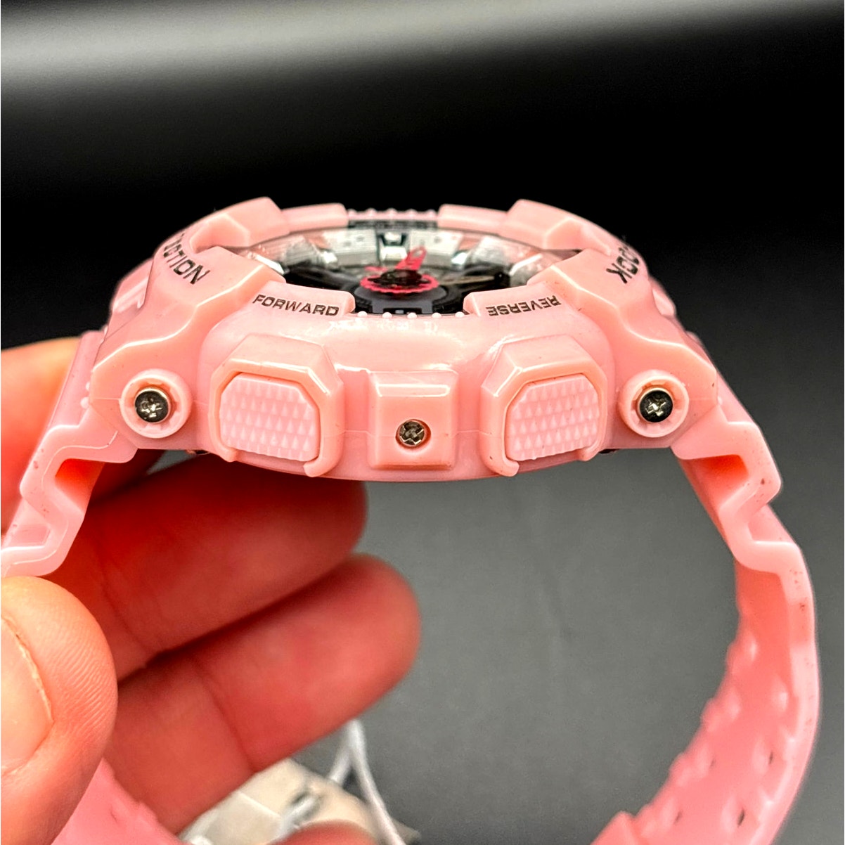 Casio G-Shock GMAS-110MP-4A2 Women’s Pink Analog Digital Watch NIBWT