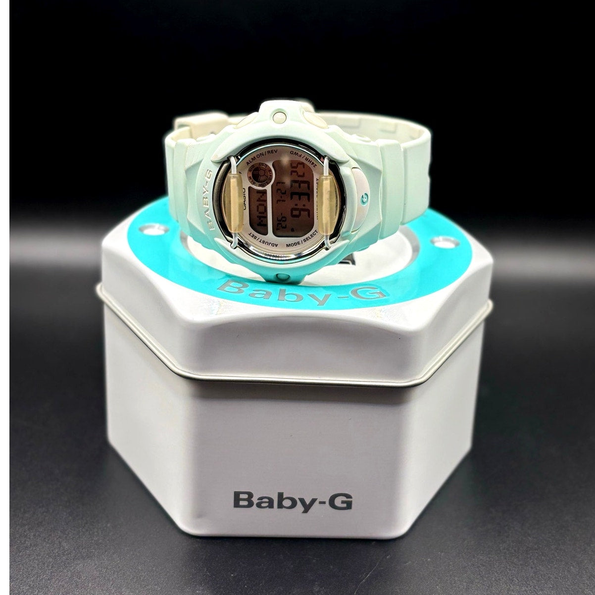 Casio Baby-G BG169U-3 Pastel Blue Digital 200M Women's Watch