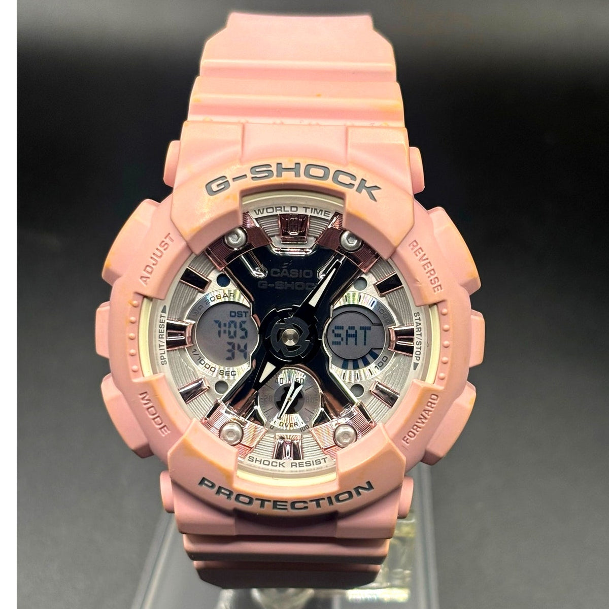 Casio G-Shock GMA-S120NP-4A Neo Punk Pink Analog Digital Women’s Watch