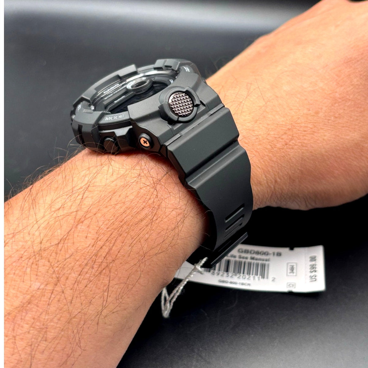 Casio G-Shock Move GBD800-1B Bluetooth Step Tracker World Time Men's Watch NIBWT