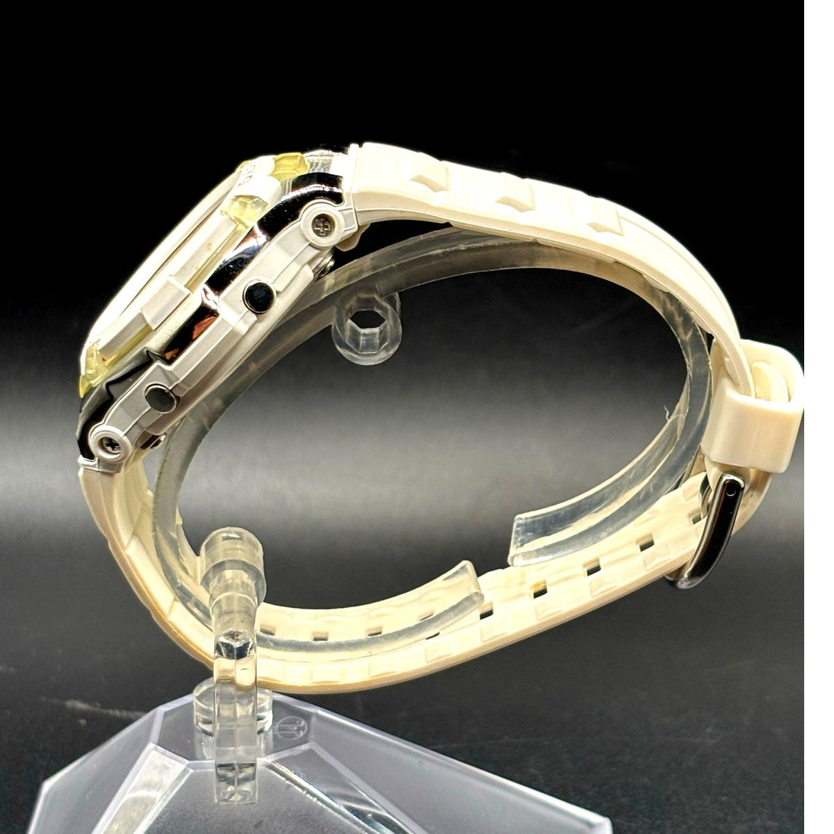 Casio Baby-G BGA110-7B Analog Digital White Women’s Watch Discontinued