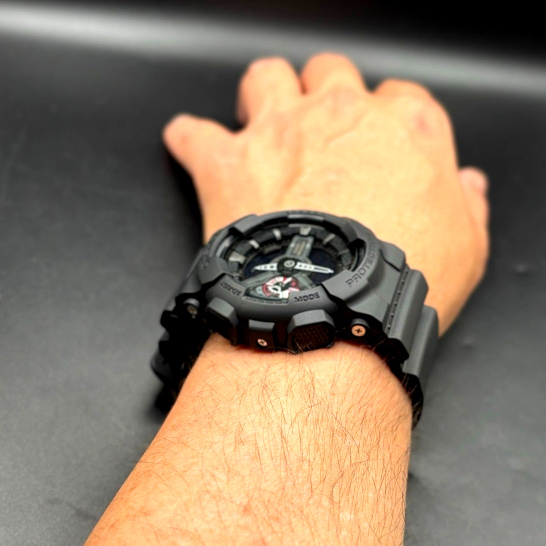 Casio G Shock GA-110MB-1A Military Black Analog Digital 200M Men's Watch NIB