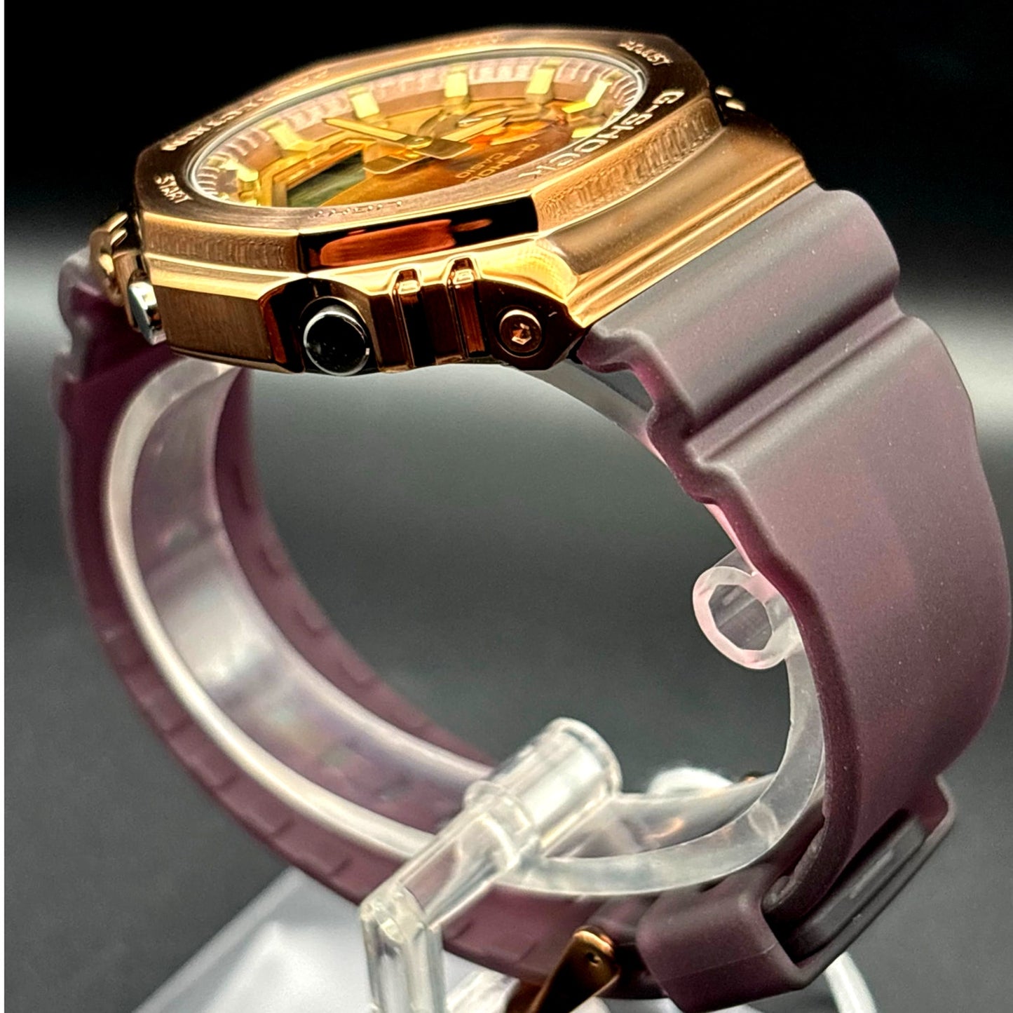 Casio G-Shock GM2100CL-5A CasiOak Metal Bronze Tone Ana-Digi Men's Watch NIBWT