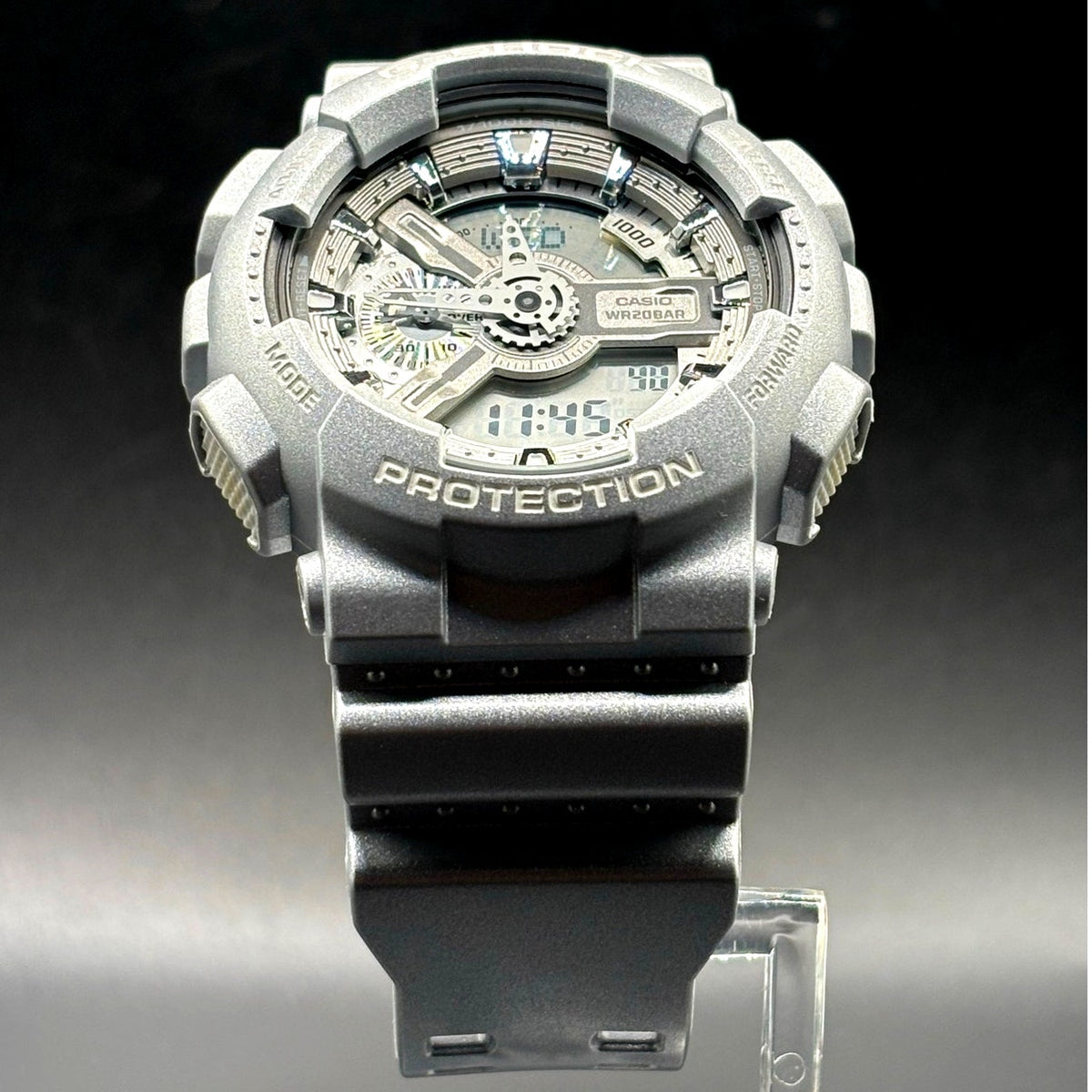 Casio G-Shock GA-110BC-8A Silver Men's Analog Digital Watch