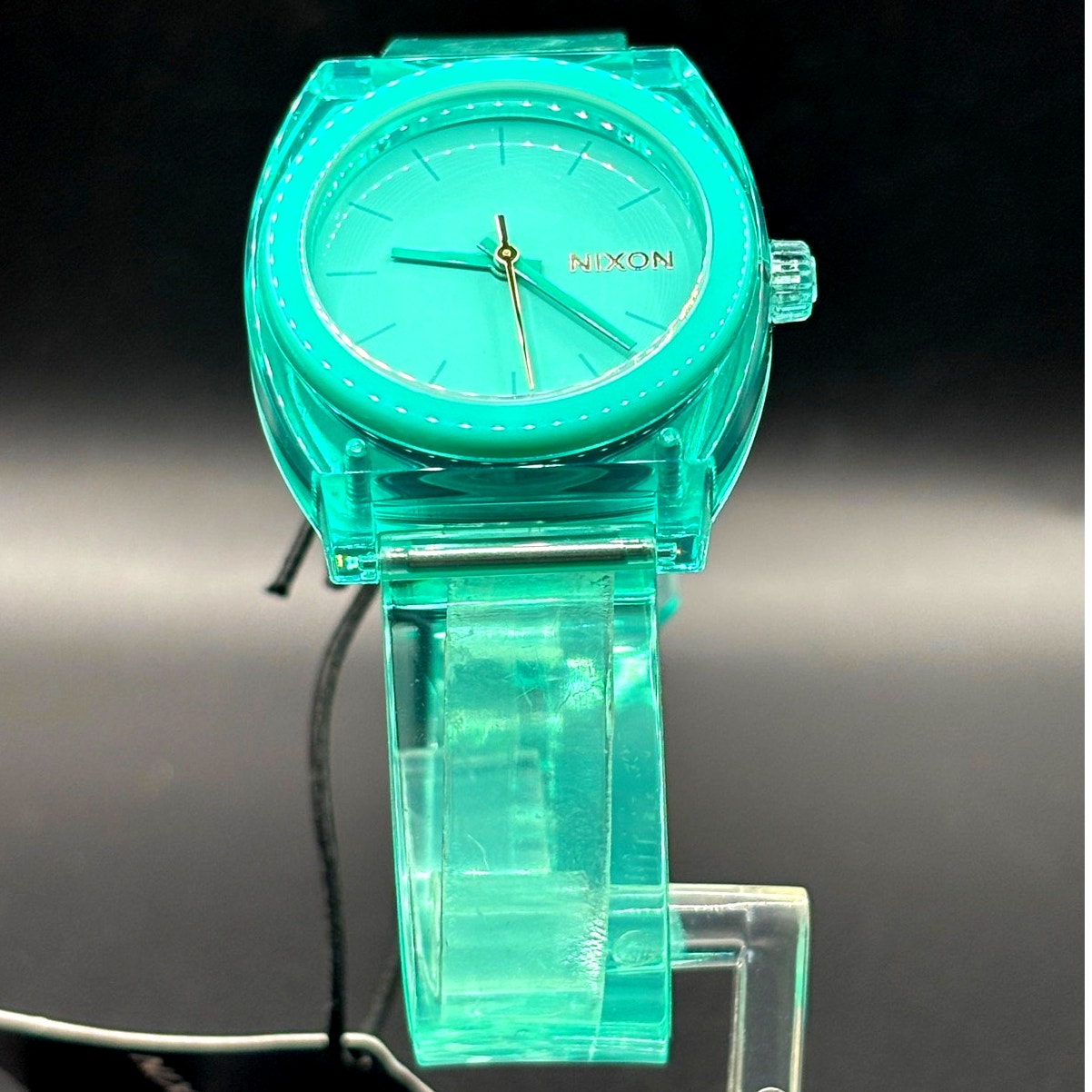 Nixon Medium Time Teller P A1215-309 Turquoise 31mm Watch NIBWT