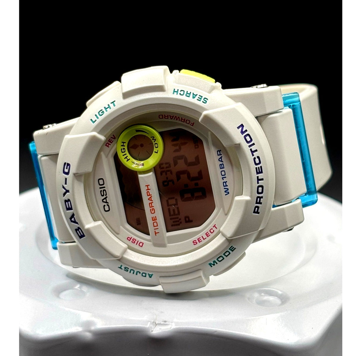 Casio Baby-G G-Lide BGD-180FB-7 White Tide Graph Digital Watch 100M