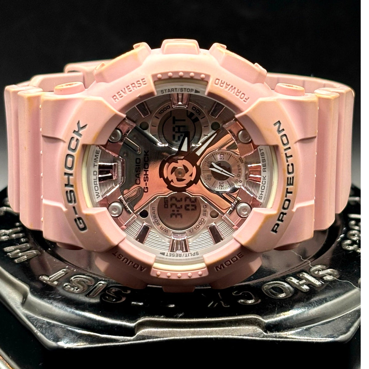 Casio G-Shock GMA-S120NP-4A Neo Punk Pink Analog Digital Women’s Watch