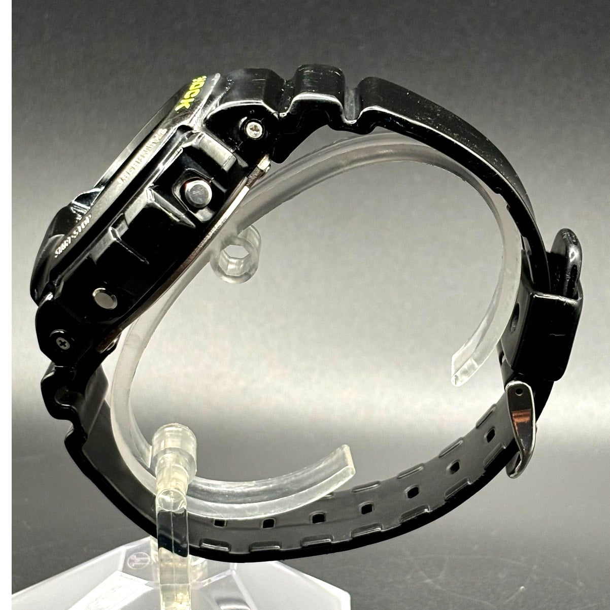 Casio G-Shock DW6900CS-1 Lime Green Glossy Black Digital Men's Watch