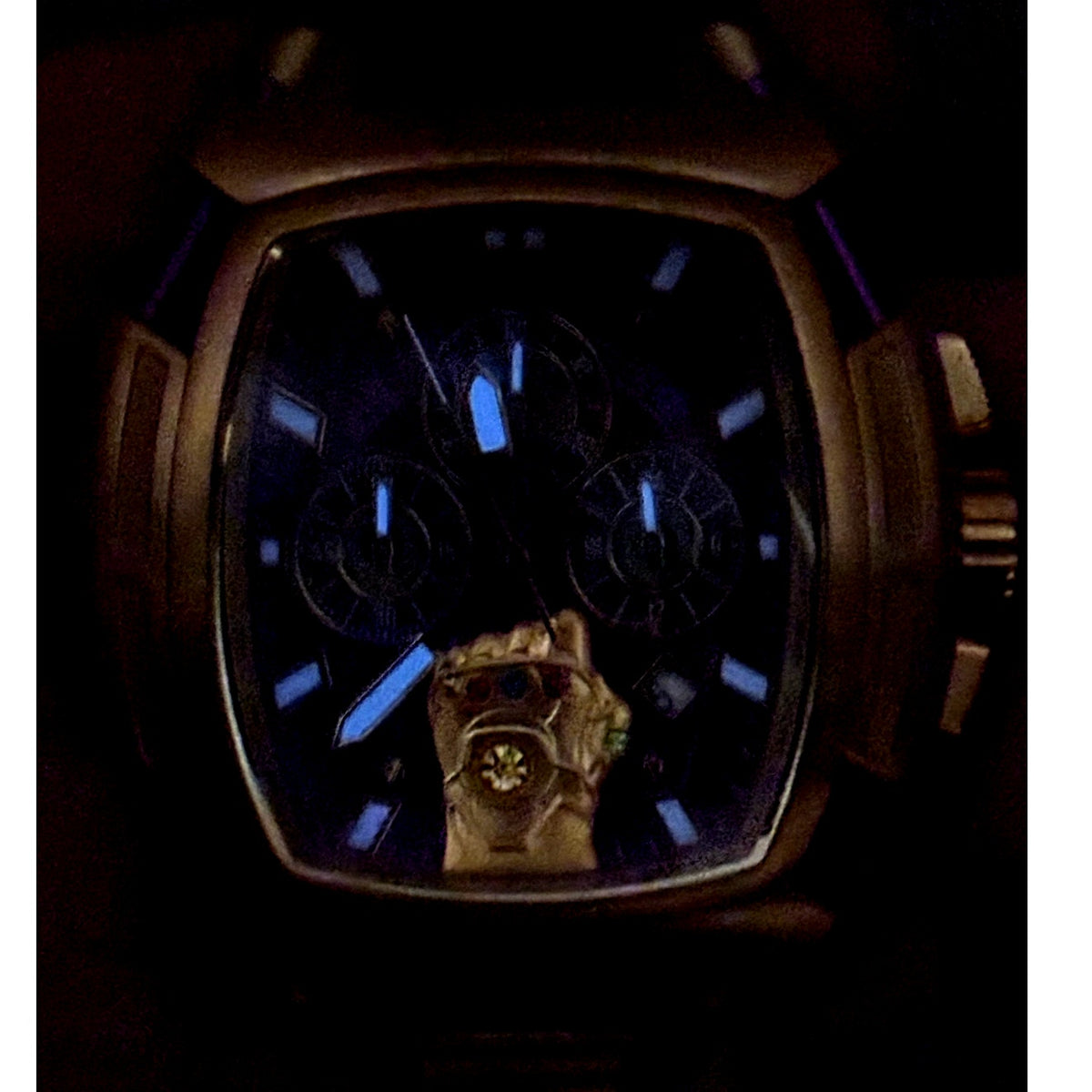Invicta Marvel Thanos 37390 Limited Edition 53mm Chronograph Watch 225/4000