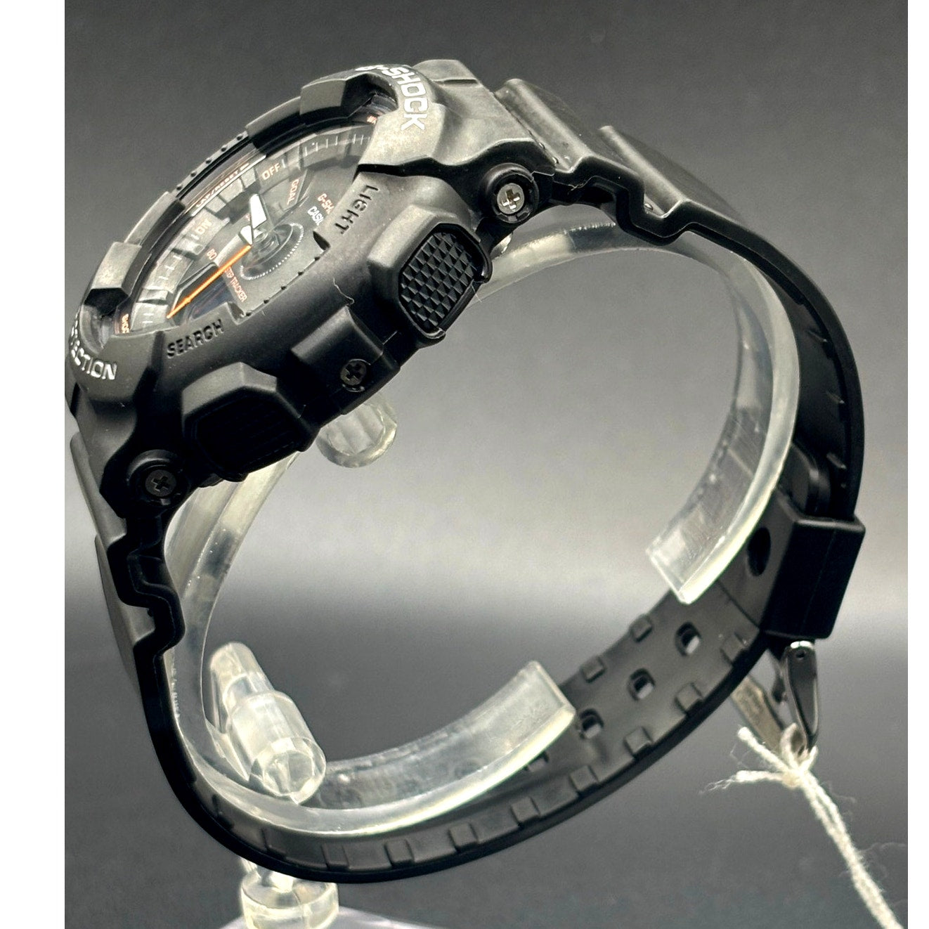 Casio G-Shock GMAS130VC-1A Unisex Black Analog Digital Step Tracker Watch NIBWT