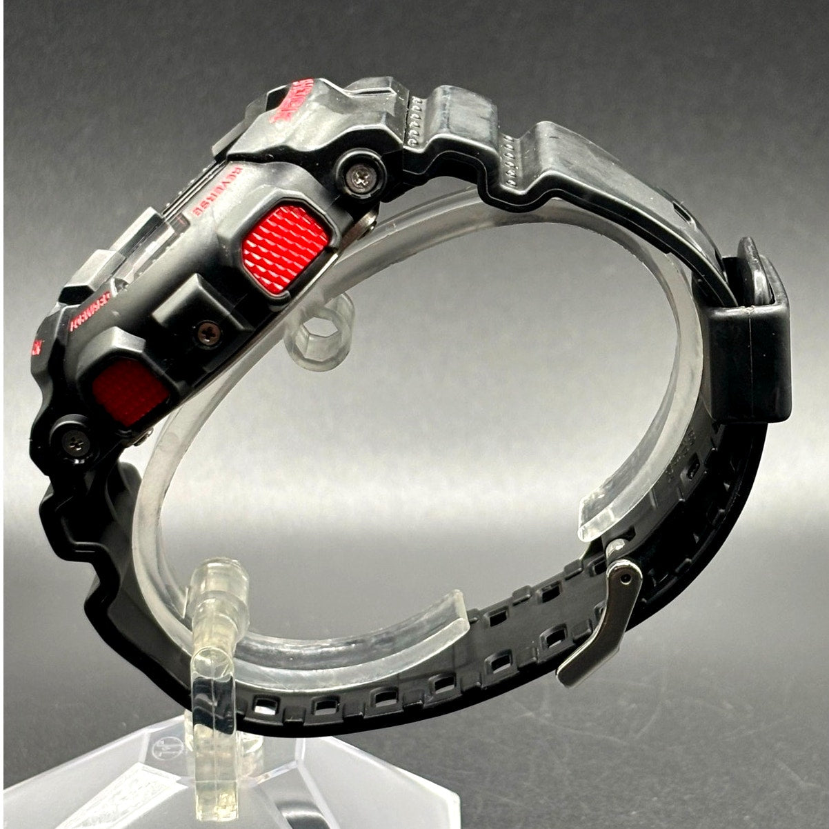 Casio G-Shock GA100BNR-1A Black Red Analog Digital Men's Watch