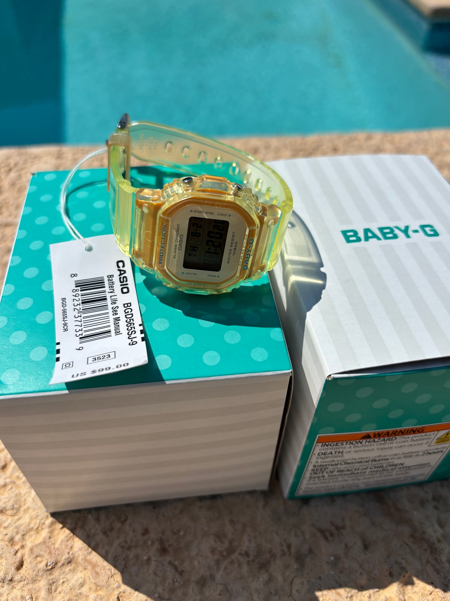 Casio BABY-G BGD565SJ-9 (Yellow)