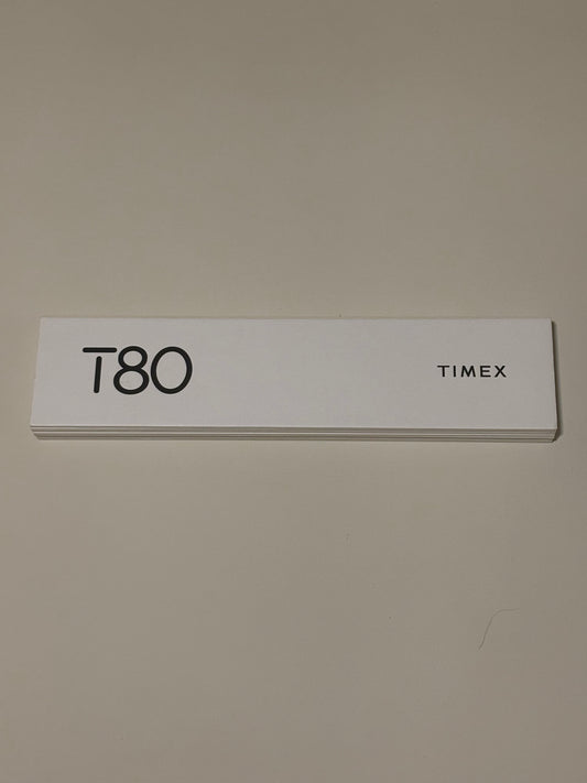 Timex T80 Retro Digital Watch – Gold-Tone Stainless Steel Bracelet – Model TW2V18900 YB – Brand New