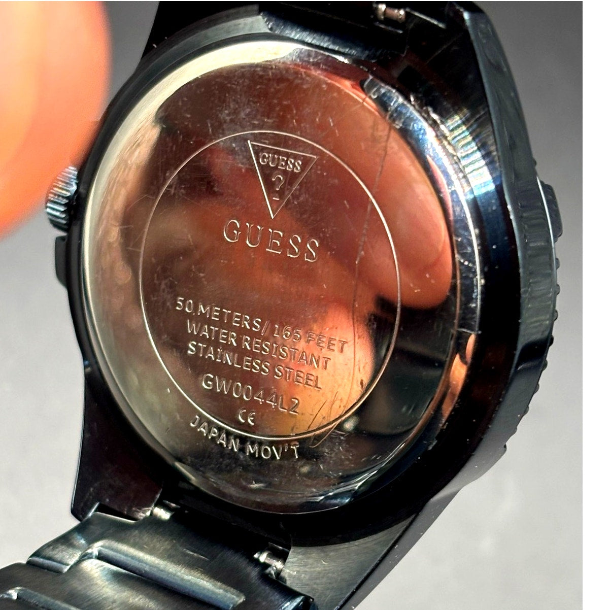 GUESS Lady Frontier GW0044L2 Blue Crystal Multifunction Women's Watch