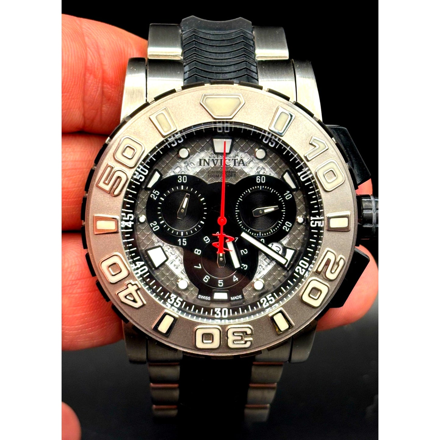 Invicta Reserve Ocean Hawk 6310 Swiss Stainless Steel Chronograph Watch
