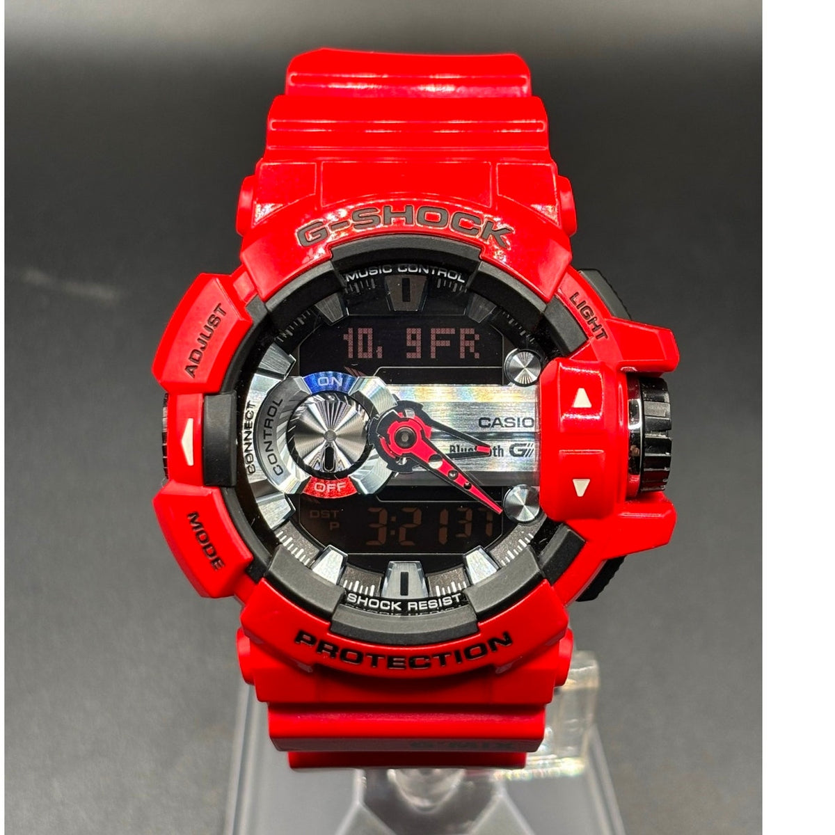 Casio G-Shock GBA-400-4A G’MIX Bluetooth Red Analog Digital Men’s Watch