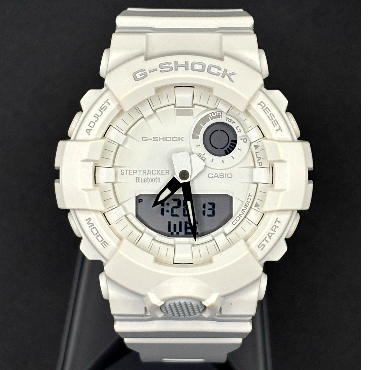 Casio G-Shock GBA800-7A Step Tracker Bluetooth White Unisex Watch NIB