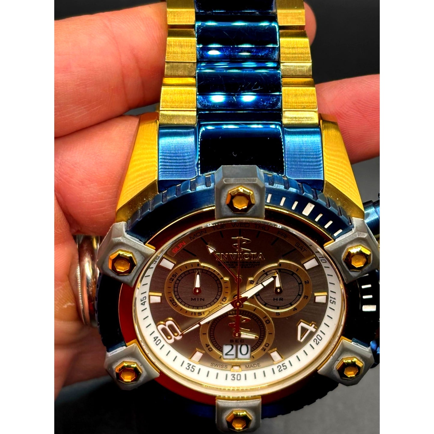 Invicta Reserve Octane Grand Arsenal 13023 Swiss Made Chronograph 56mm Watch