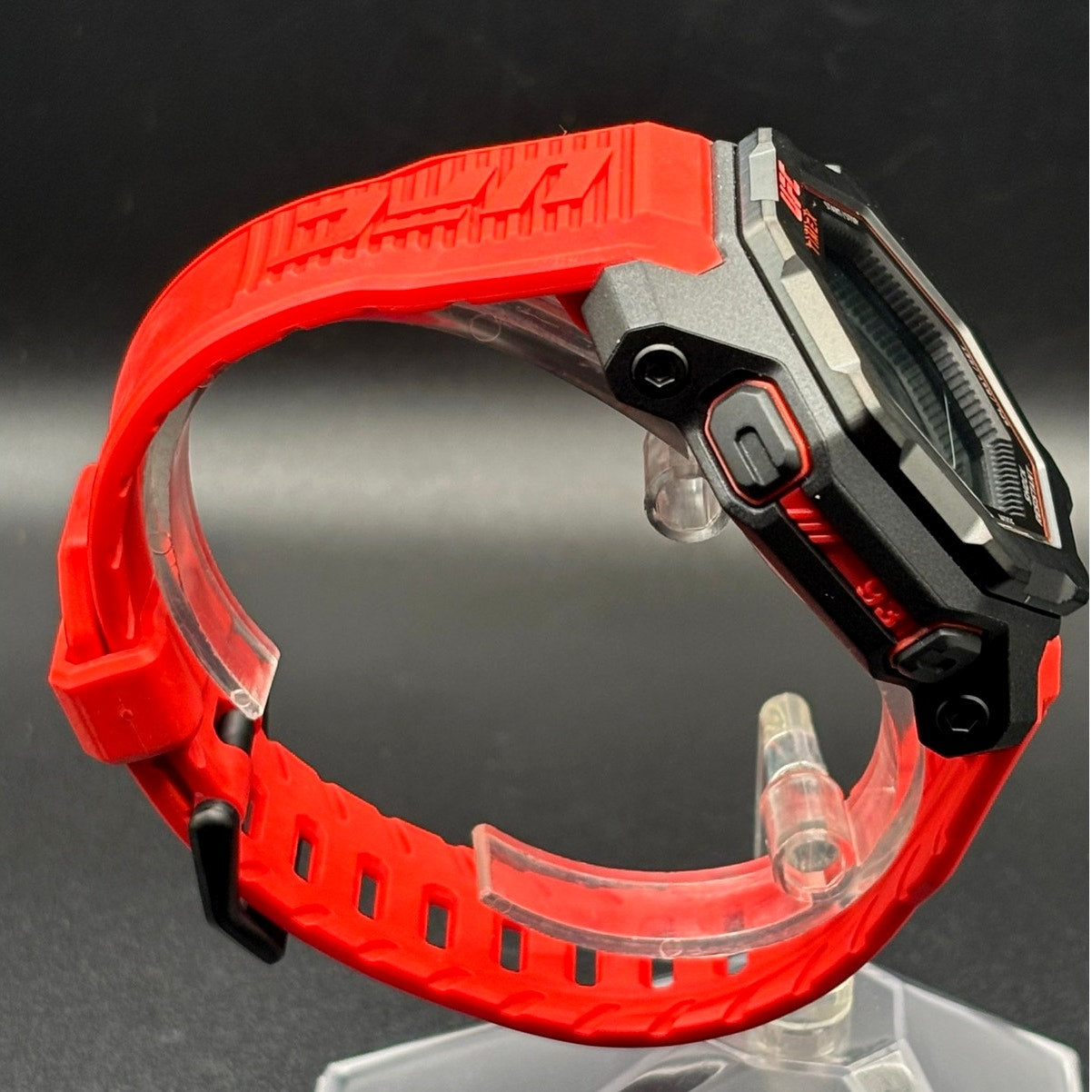 Timex UFC Knockout TW2V88200JR Red Digital 48mm Watch NIB