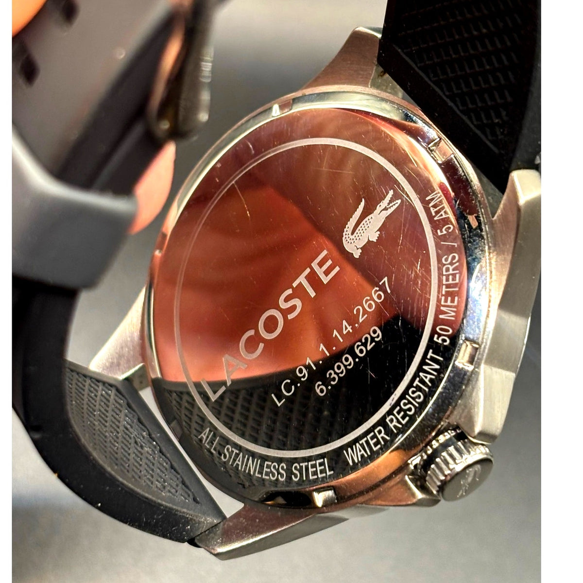 Lacoste Capbreton 2010840 Black Dial Quartz Men’s Watch 50M Unisex