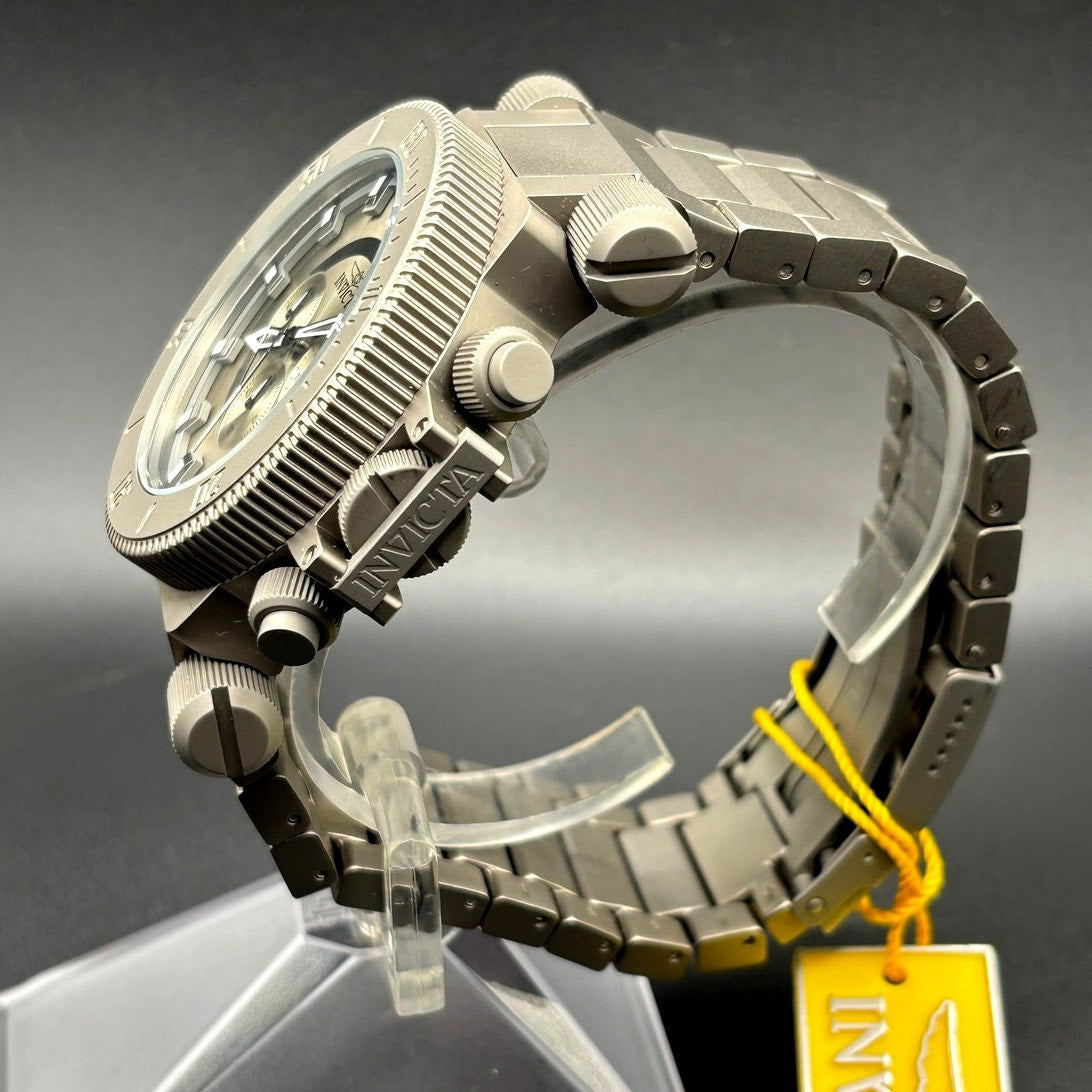 Invicta 46533 Coalition Forces Dominion Titanium Chrono 51mm Men's Watch NIBWT