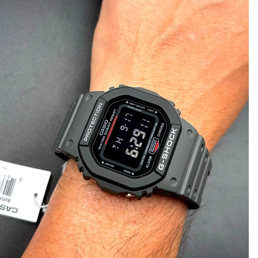 Casio G-Shock DW-5610SU-8 Utility Gray Digital 200M Watch NIBWT Discontinued