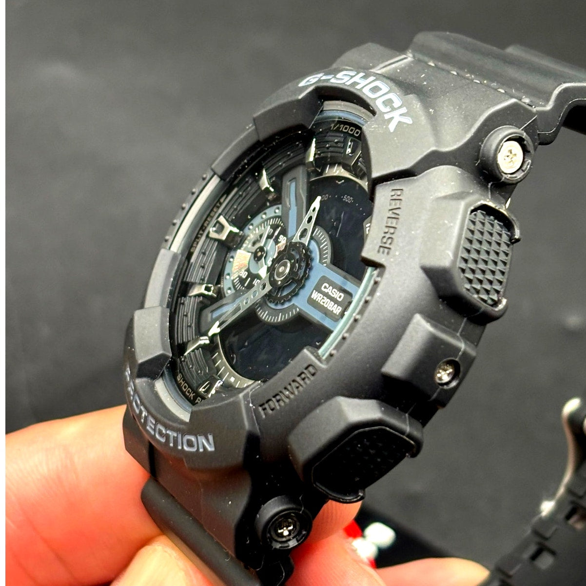 Casio G-Shock GA110-1B Black Analog Digital 200M Men’s Watch NIBWT