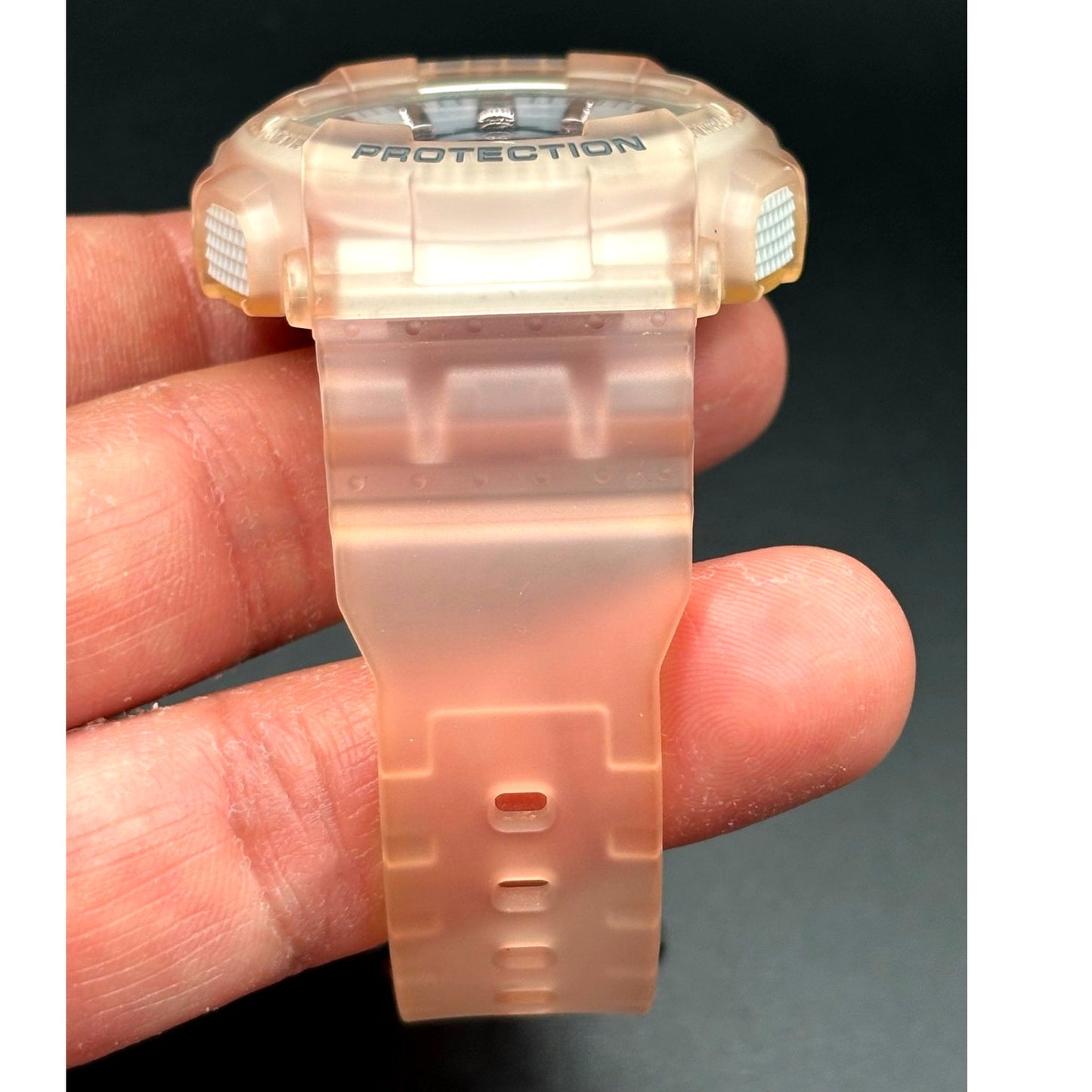 Casio G-Shock GMA-S140NP-4A Clear Pink Analog Digital Women's Watch NIB