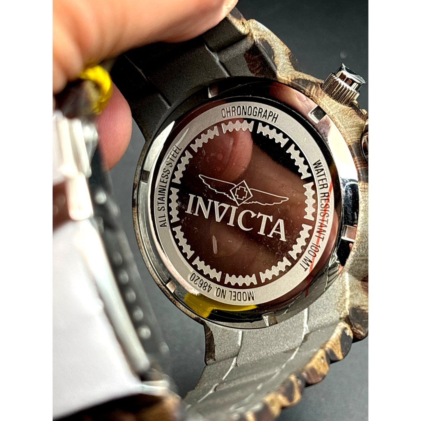 Invicta 48620 Pro Diver Werewolf Men's Stainless Steel Watch 52mm Aqua Plating