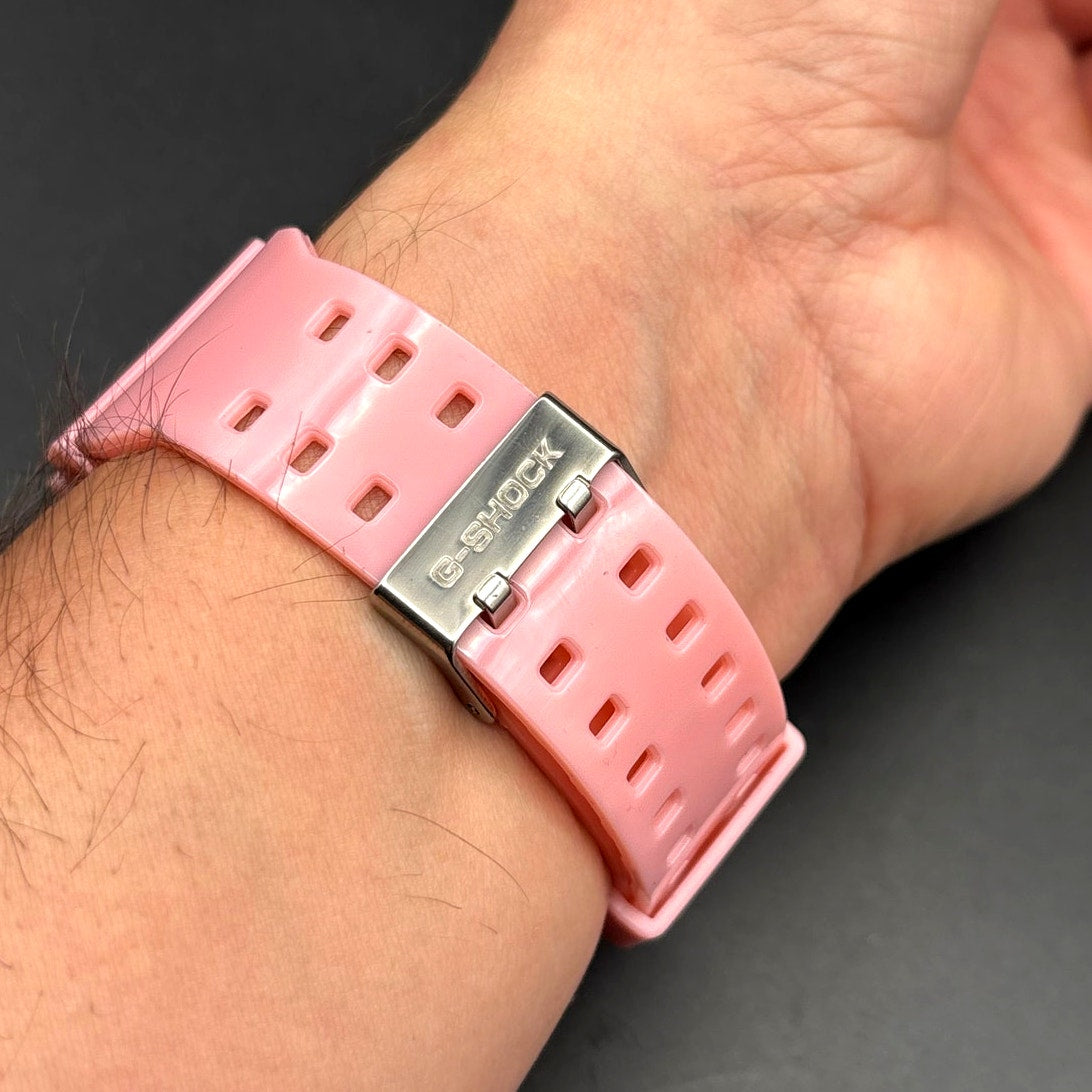 Casio G-Shock GMAS-110MP-4A2 Women’s Pink Analog Digital Watch NIBWT