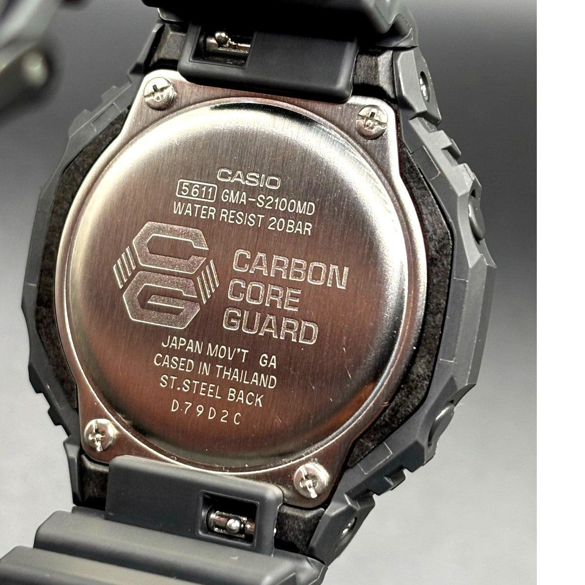Casio G-Shock GMA-S2100MD-1A Women’s Rose Gold Dial Analog-Digital Watch NIB