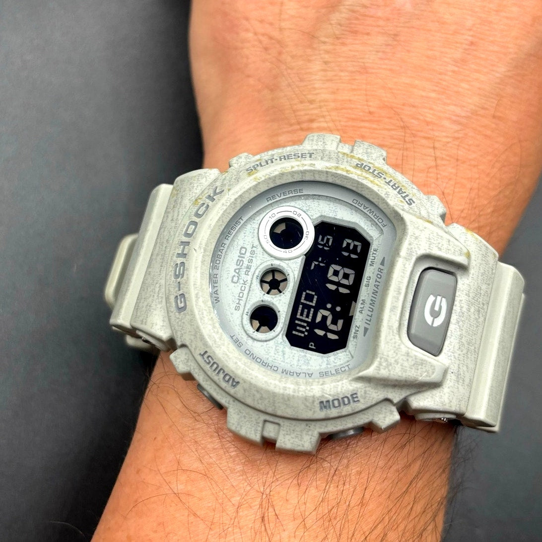 Casio G-Shock GD-X6900HT-7 Heathered White XL Digital Watch