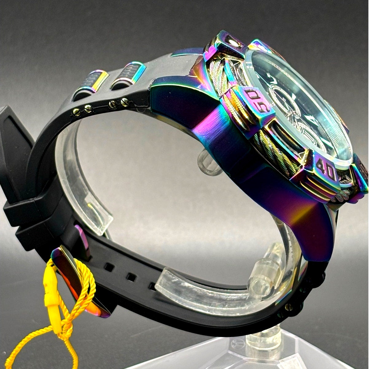 Invicta Jason Taylor 40447 Swiss Chronograph Iridescent 52mm NWT