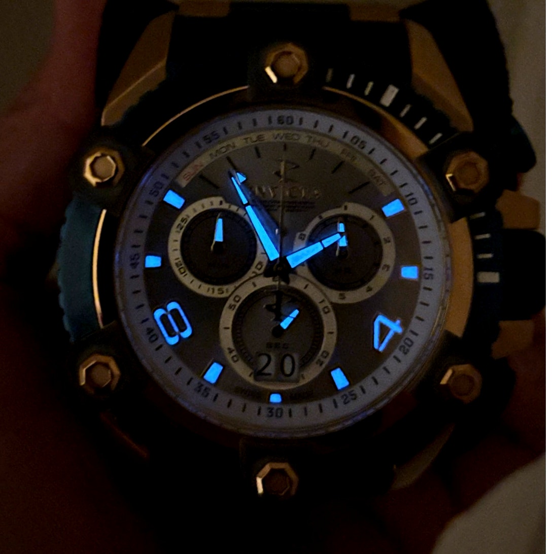 Invicta Reserve Octane Grand Arsenal 13023 Swiss Made Chronograph 56mm Watch