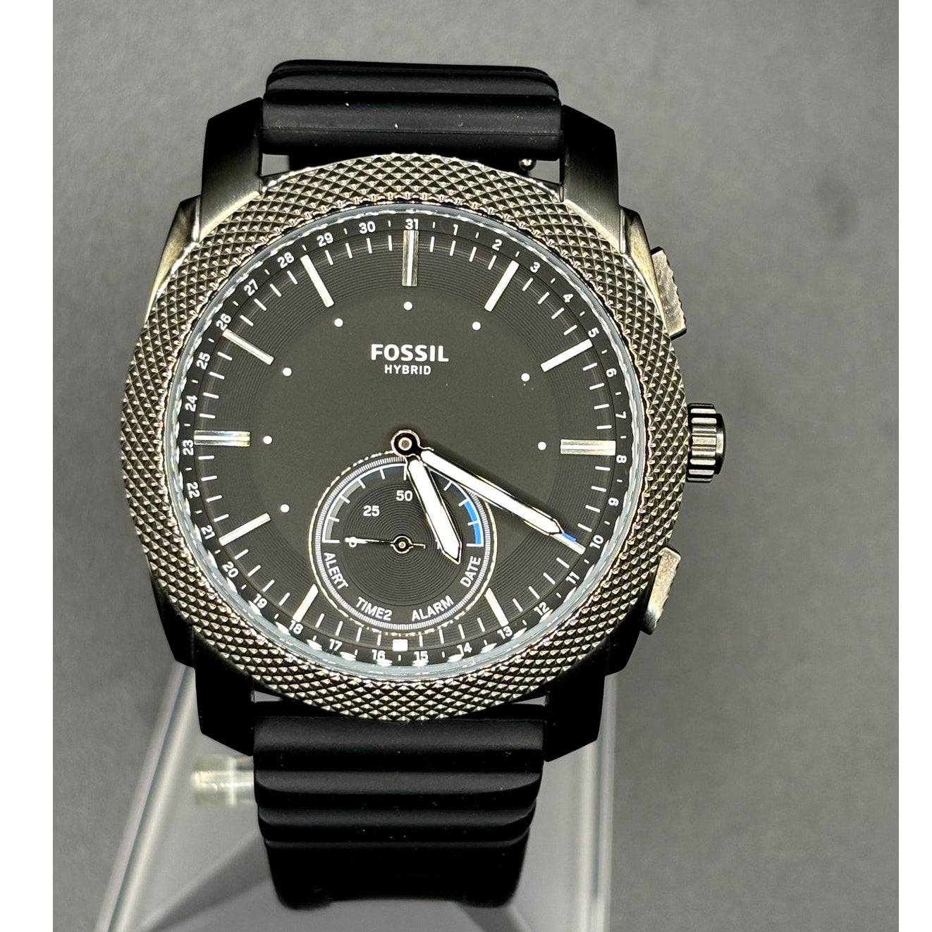 Fossil Q FTW1166 Machine Hybrid Smartwatch Black Steel 45mm Men’s Watch
