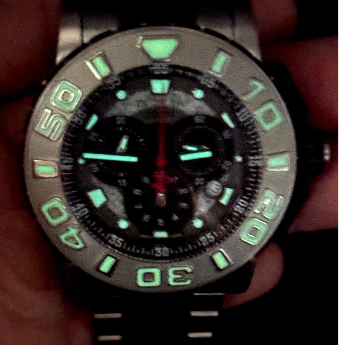 Invicta Reserve Ocean Hawk 6310 Swiss Stainless Steel Chronograph Watch