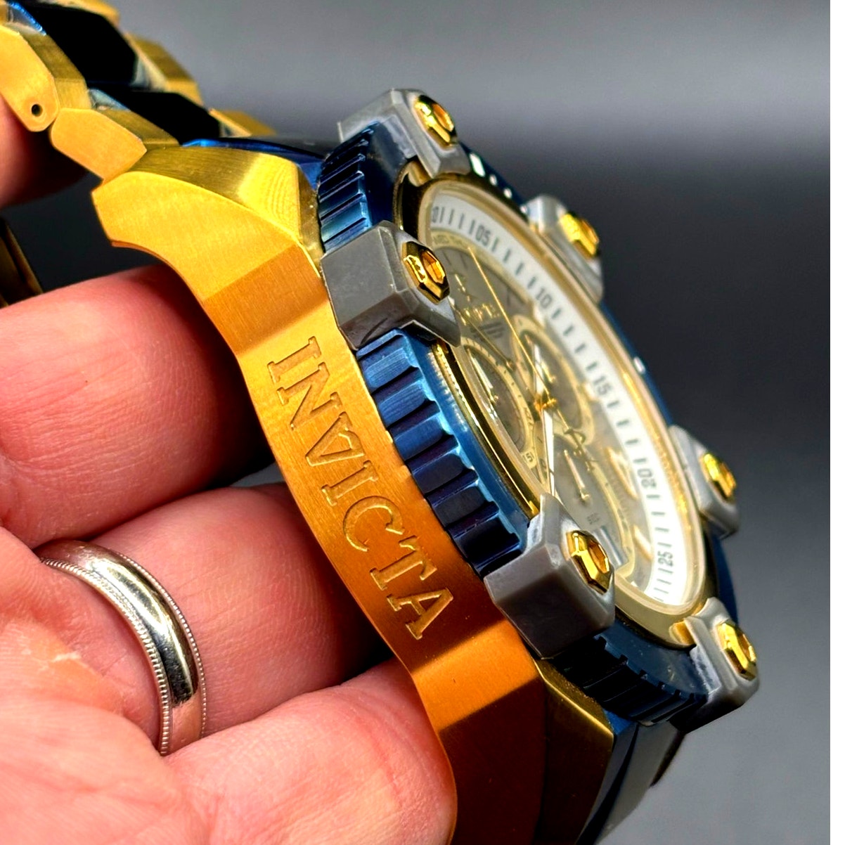 Invicta Reserve Octane Grand Arsenal 13023 Swiss Made Chronograph 56mm Watch
