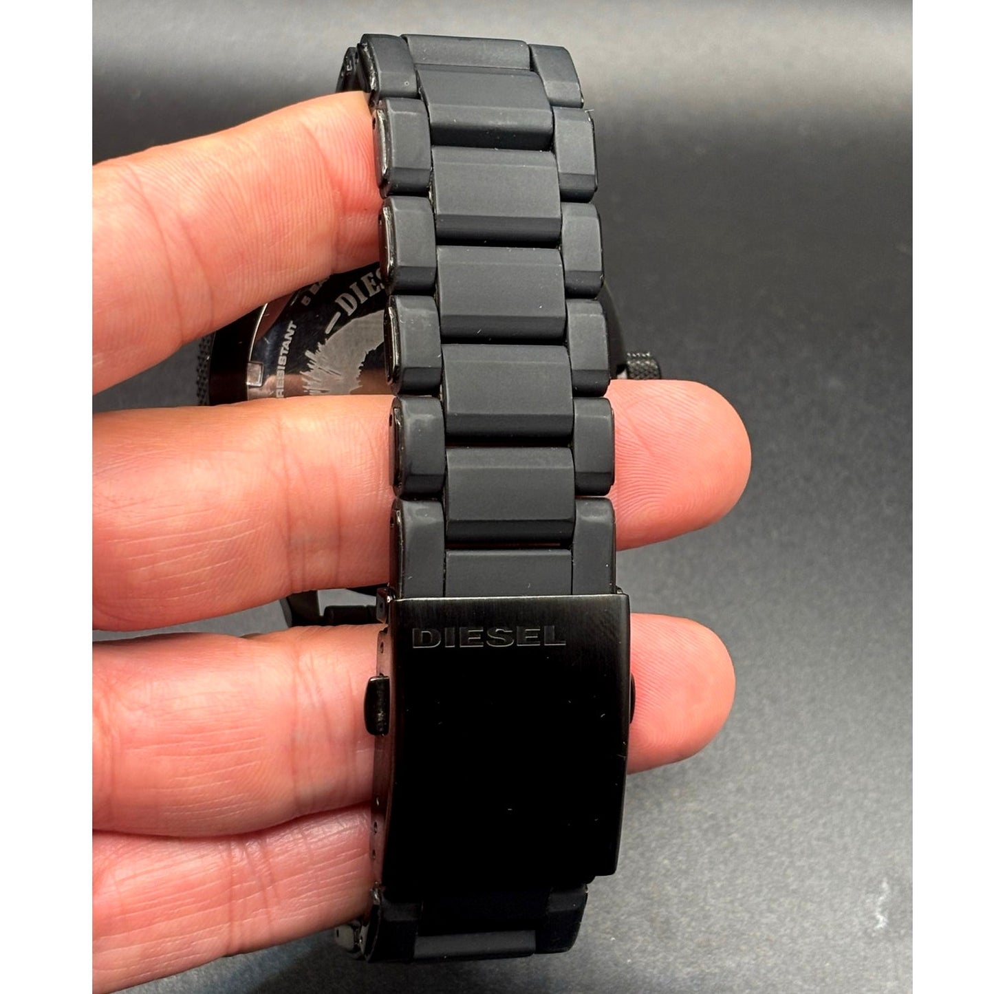 Diesel Rasp NSBB DZ1873 Men’s Black Stainless Steel 50mm Men's Watch
