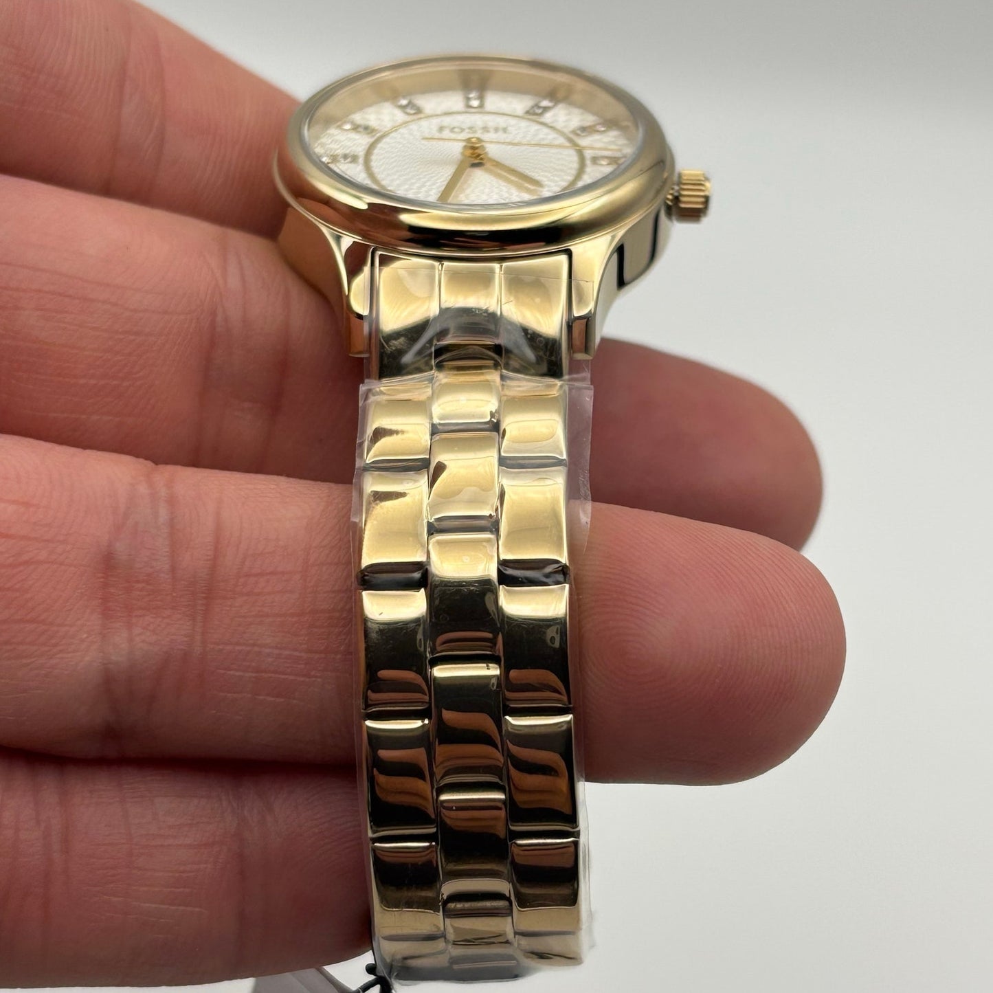 Fossil BQ3916 Women’s Modern Sophisticate 30mm Gold-Tone Stainless Steel – NWBT