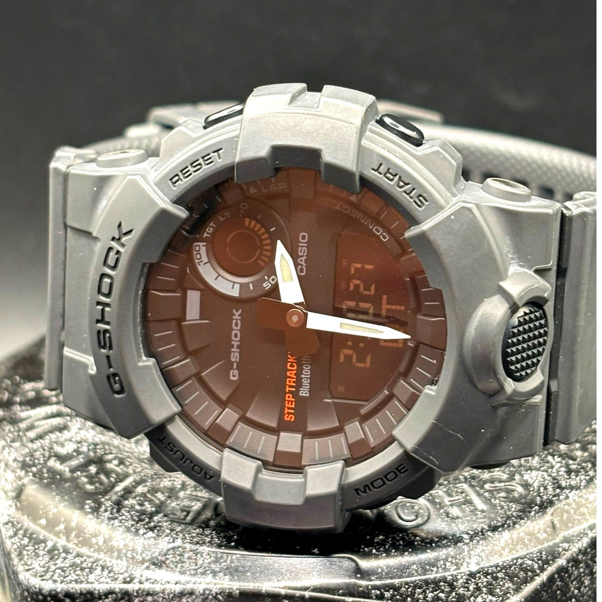 Casio G-Shock GBA800-8A Step Tracker Bluetooth Matte Gray Men's Watch