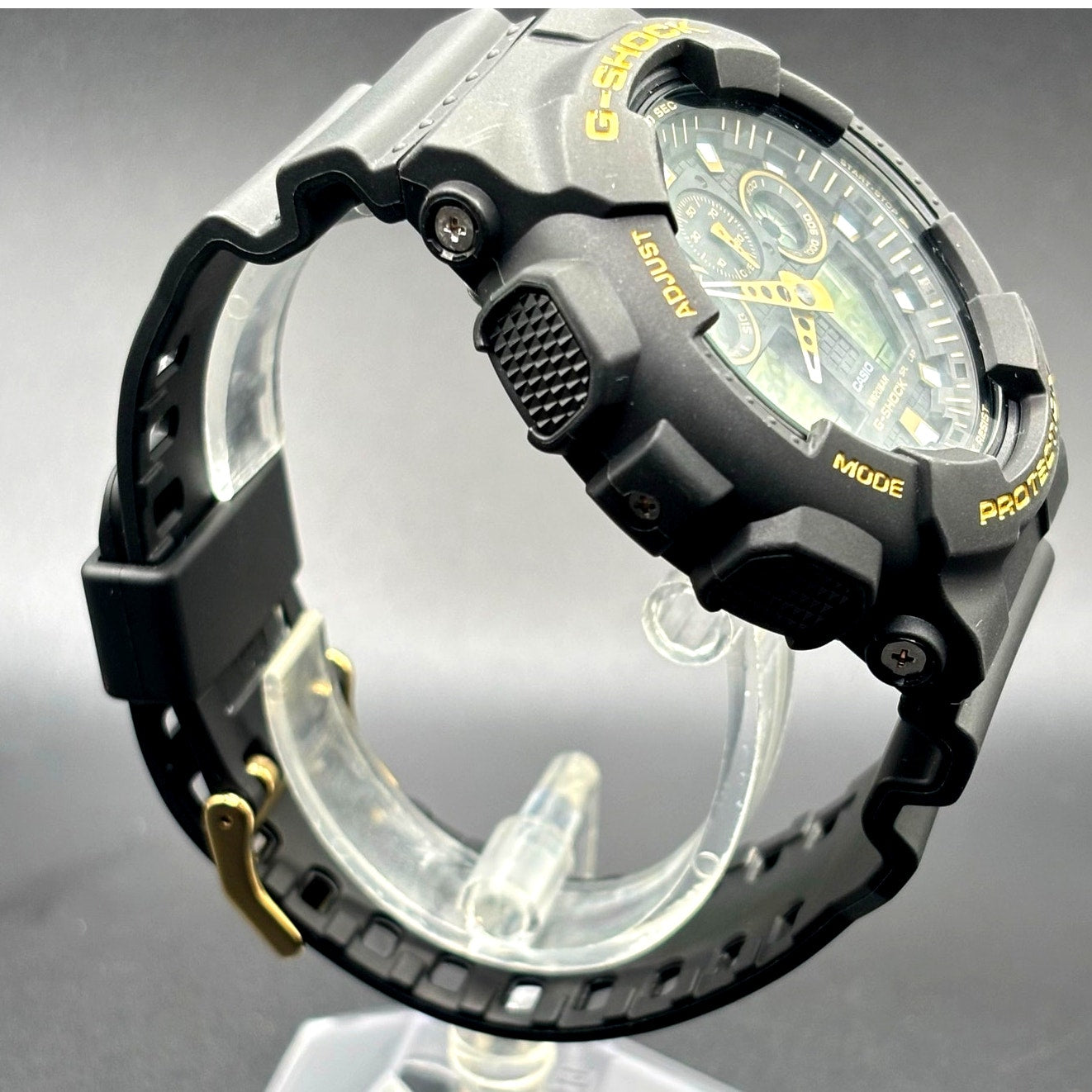 Casio G-Shock GA-100GBX-1A9 Black Gold Analog Digital 51mm Men’s Watch NIB
