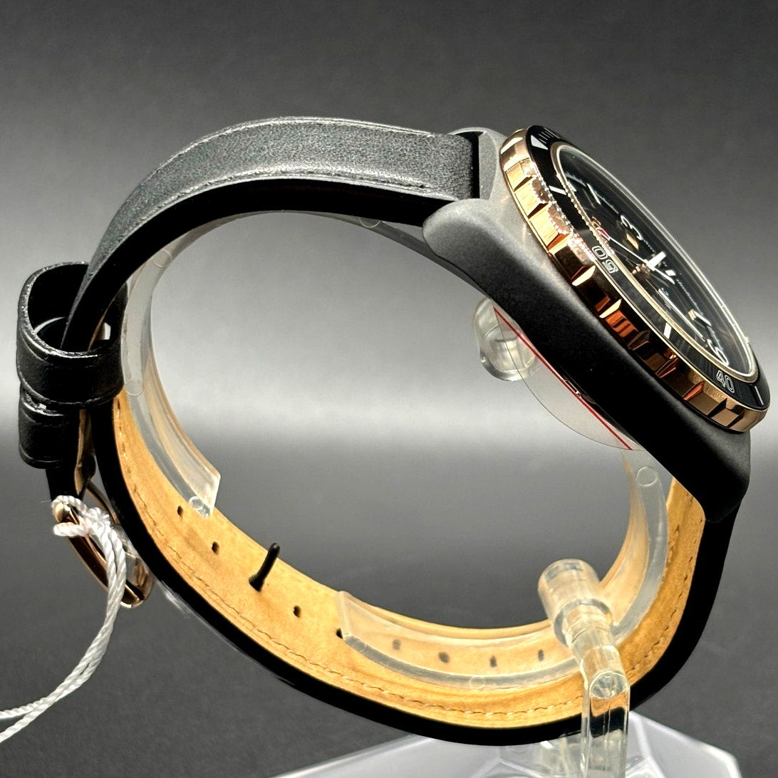 Coach Charter 14602734 Automatic 44mm Black Leather Men’s Watch NIBWT