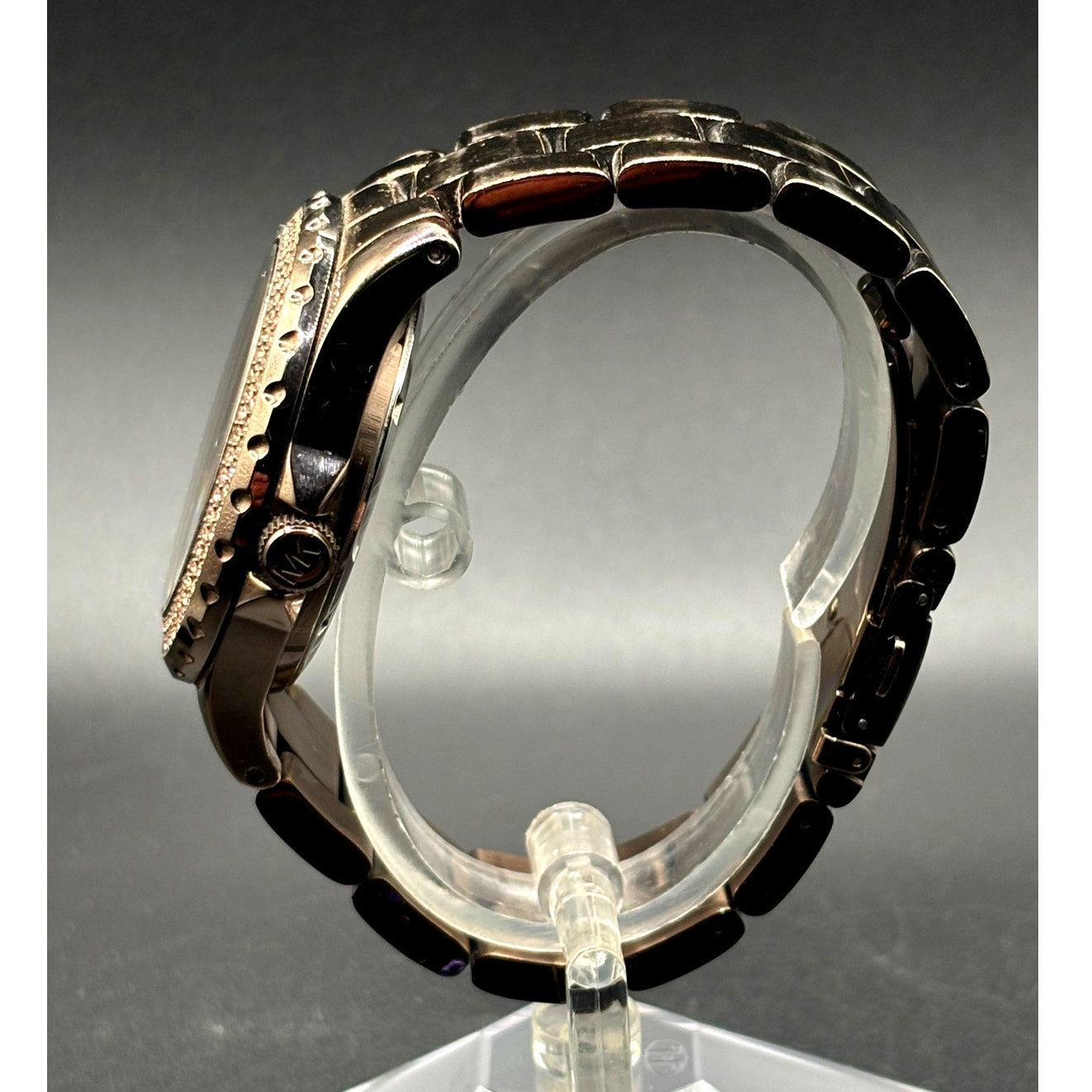 Michael Kors Madison Glitz MK5640 Espresso Brown Crystal Women’s Watch