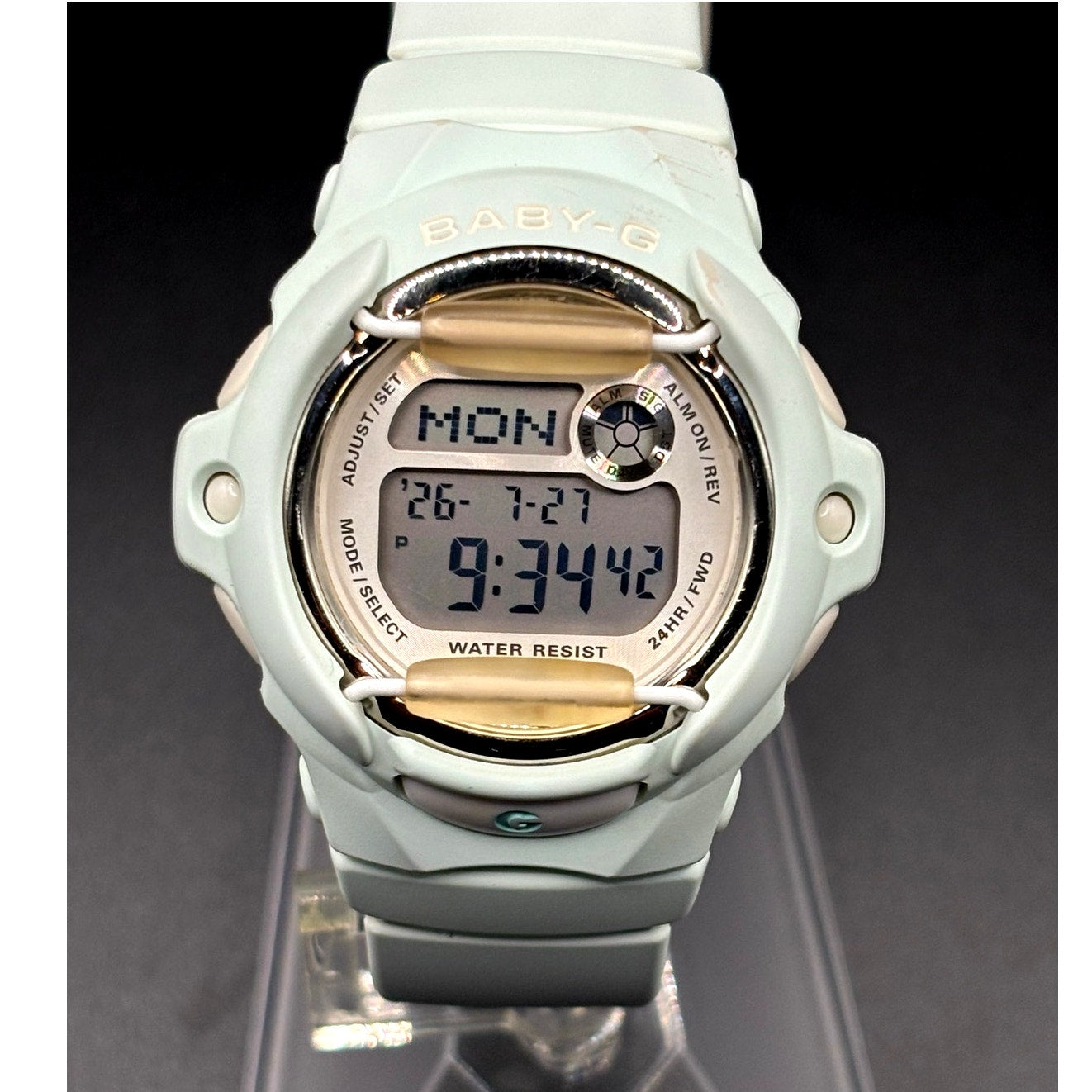 Casio Baby-G BG169U-3 Pastel Blue Digital 200M Women's Watch