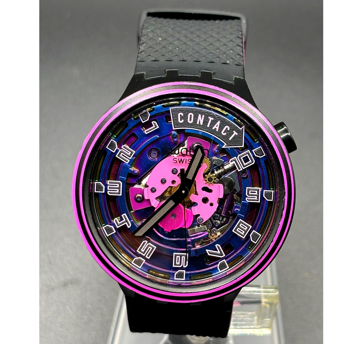 Swatch Big Bold Touchdown SB01B126 47mm Two Strap